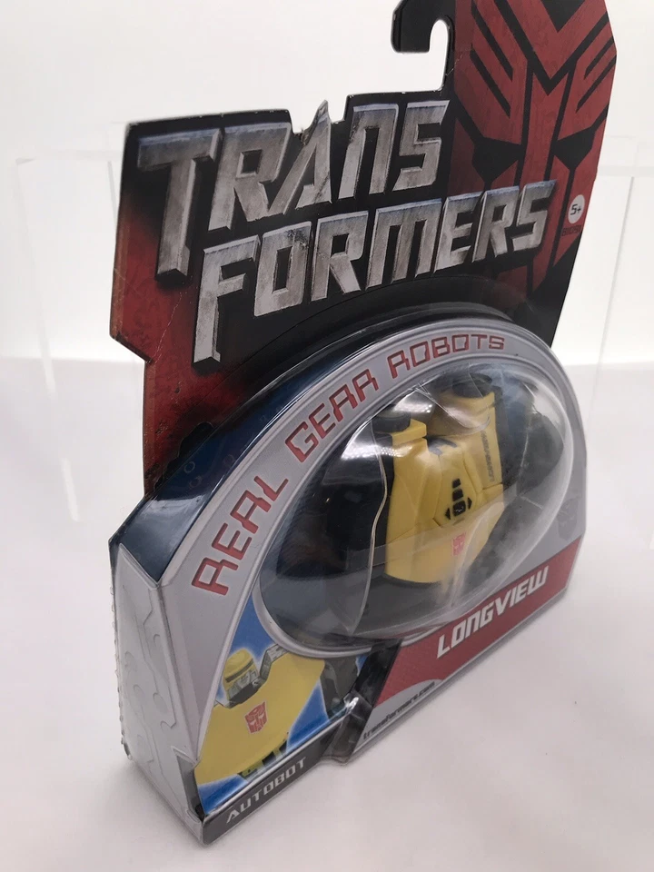 Hasbro Transformers Real Gear Robots LongView Autobot 2007 Sealed New MISB - Image 3 of 4