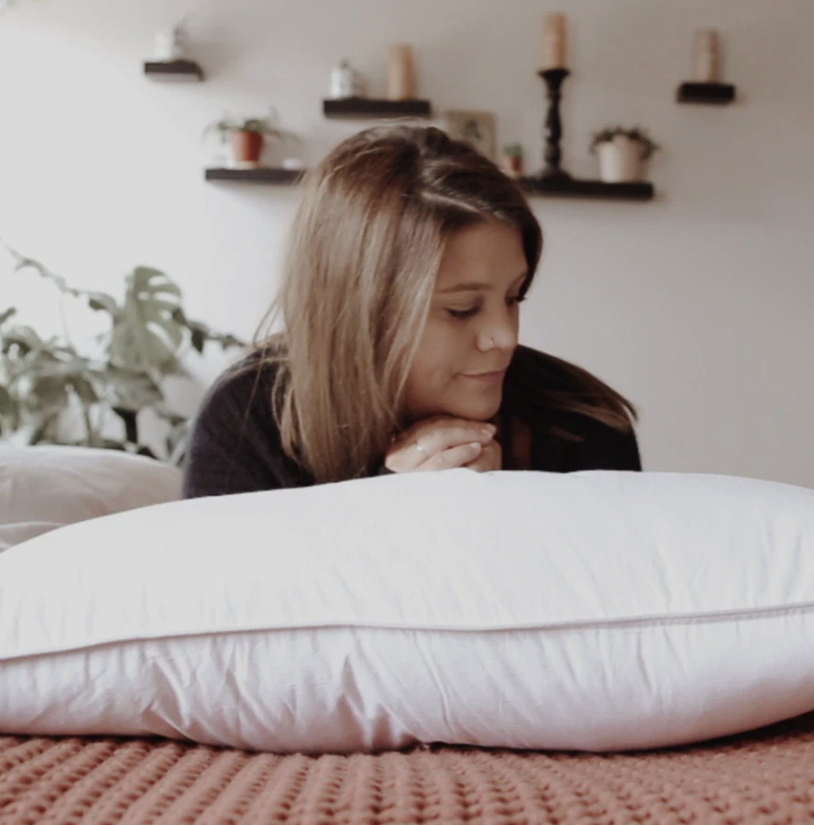 Down Lite Spira EcoCluster Medium Density Hotel Pillow