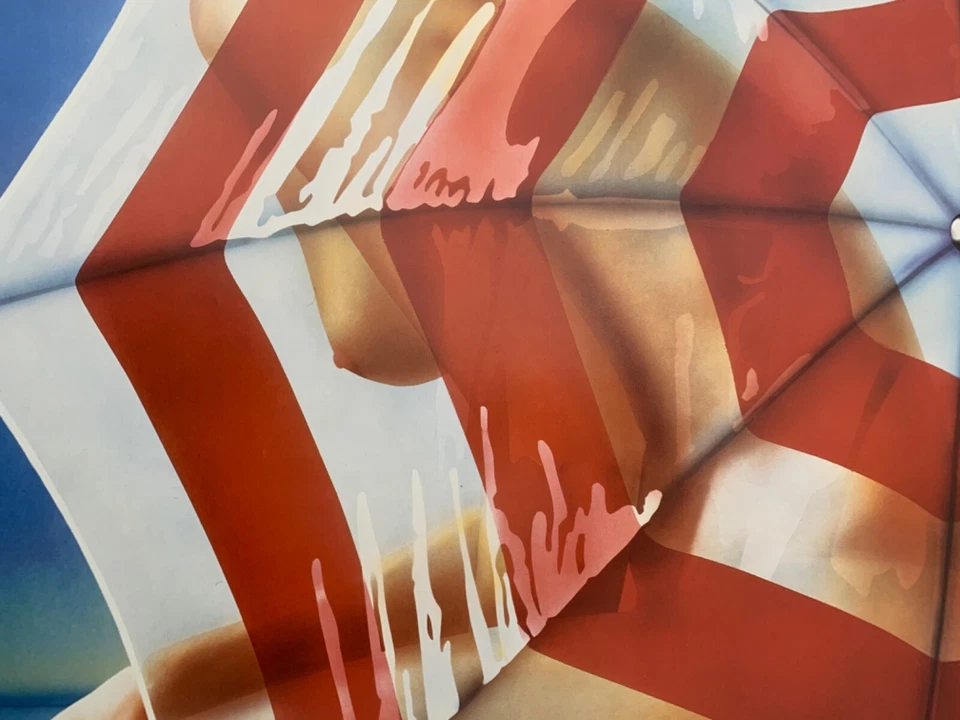 ПЛАСТИКОВЫЙ BROLLY РАЗРАБОТАН SYD BRAK, РЕДКИЙ ПОДЛИННЫЙ ПЛАКАТ 1985 ГОДА, ПОСЛЕДНИЙ!!! - Изображение 3 из 4