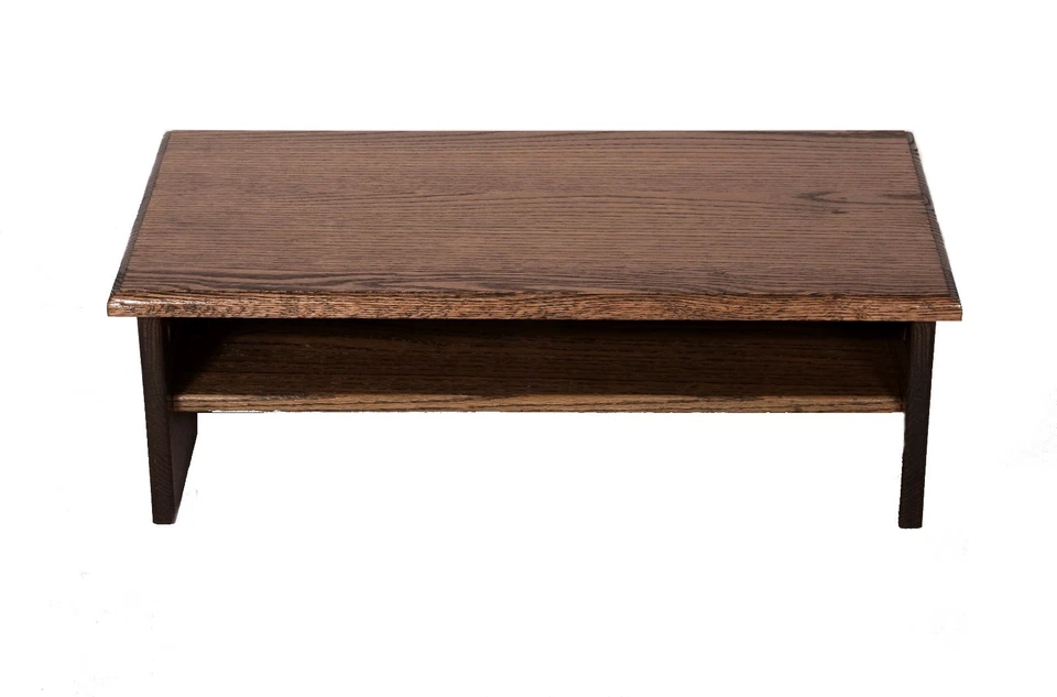  DARK WALNUT TRIPLE TIER TV Riser-26" w x 14" deep x 8 1/2"high syracusetvrisers - Image 4 of 4
