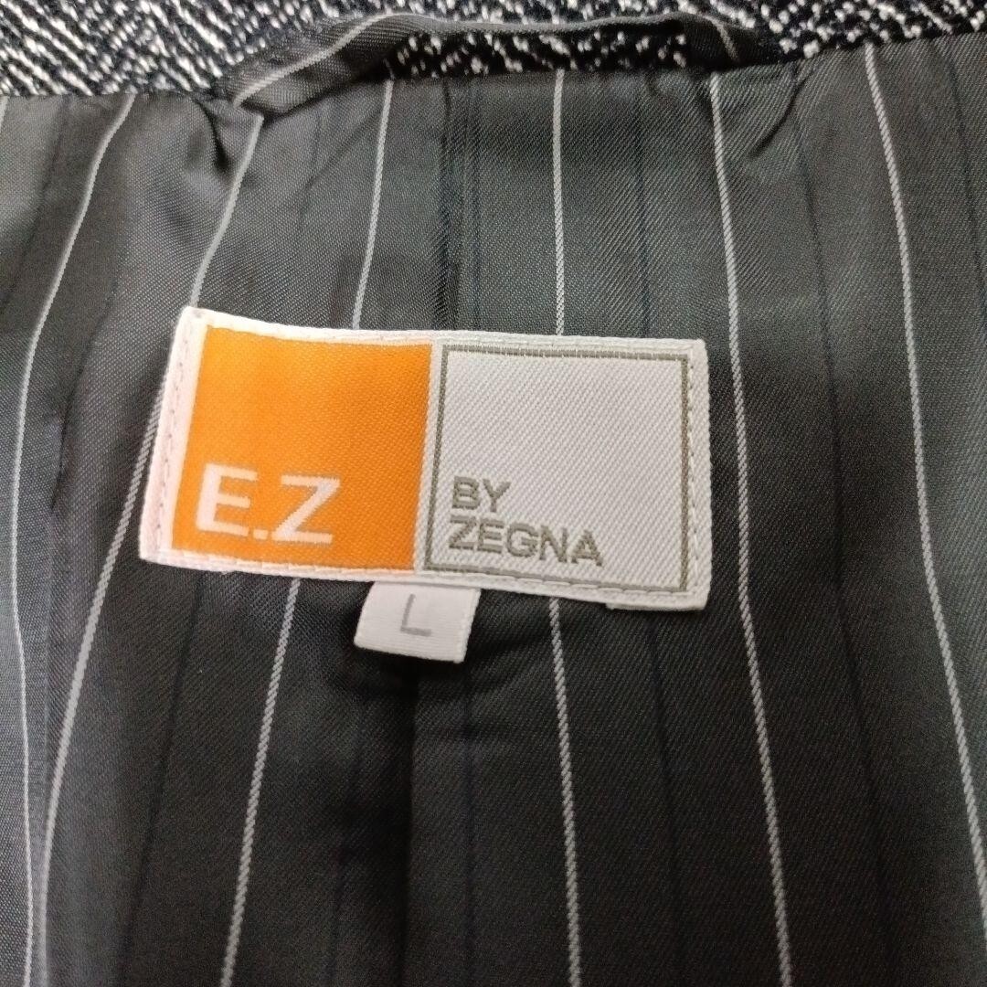 E.Z BY ZEGNA Silk-Blend Chester Coat With Belt, Herringbone