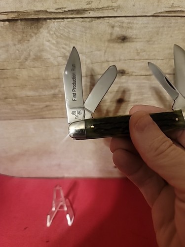 John Primble Tulip Stockman Pocket Knife First Production Run! (Rare) Collectors - Picture 4 of 12