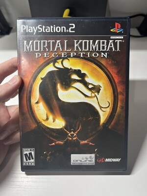 Mortal Kombat: Deception (Sony PlayStation 2, 2004) PS2 CIB Tested