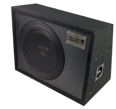 Audio System R 12 Flat G EVO 30 cm Subwoofer Box 400W 4 Ohm Bassreflex Gehäuse