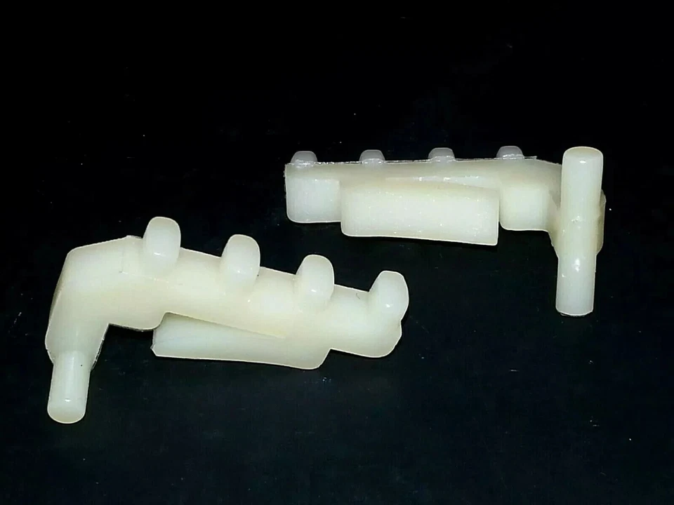 Cinta reguladora de ventana eléctrica para puertas delanteras y traseras GM 2 bloques para 1980-1993 Foto 4 de 4