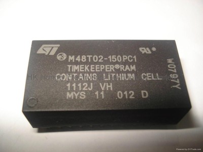 ST M48T02-150PC1 DIP-24 16Kbit 2Kb x8 TIMEKEEPER[ SRAM