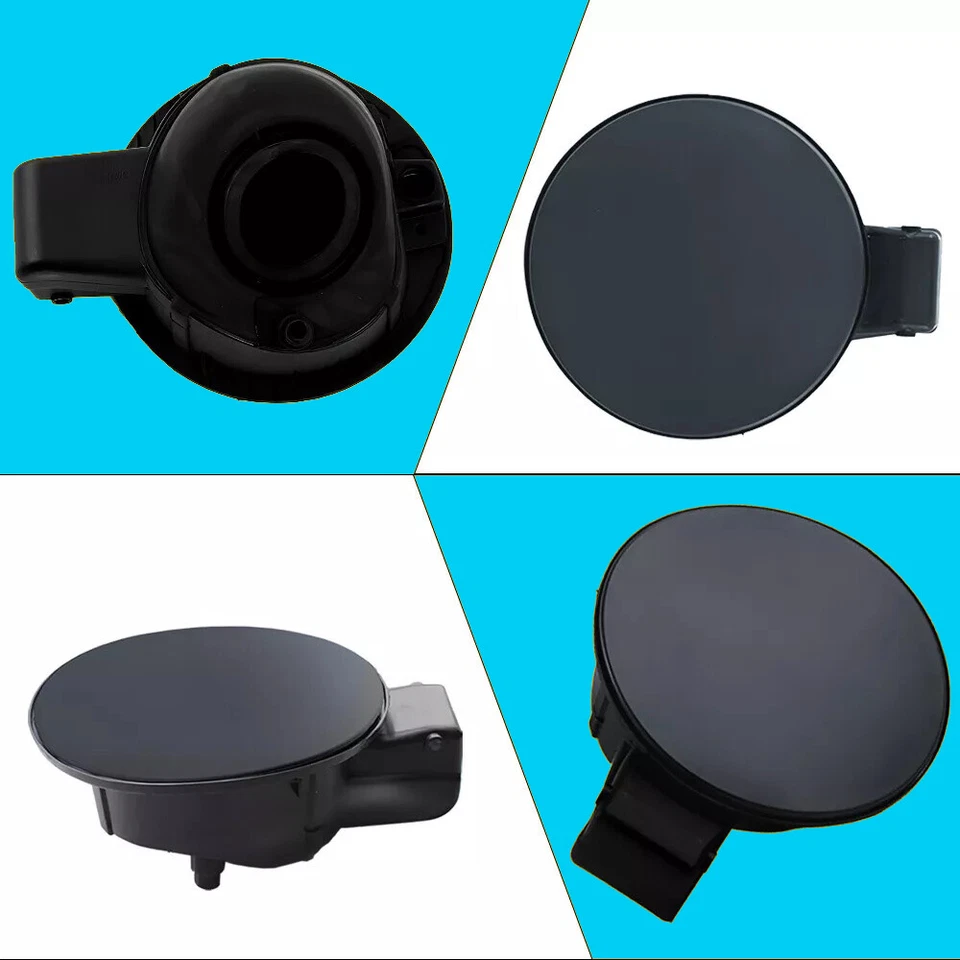 Fuel Gas Tank Door Lid Cover Flap Cap Paint Black 6R0809857 For VW Polo 2011-19 - Image 4 of 4