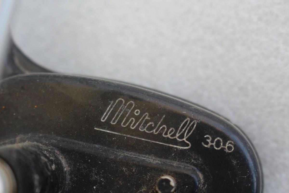 Vintage Garcia Mitchell 306 Spinning Fishing Reel Collector SN