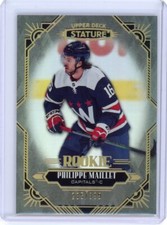2020-21 UD Stature Philippe Maillet Rookie RC #d /399 - Washington Capitals