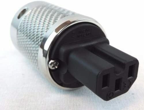 FURUTECH FI-50 NCF (R) High-end grade inlet plug Rhodium plating new - Picture 5 of 5