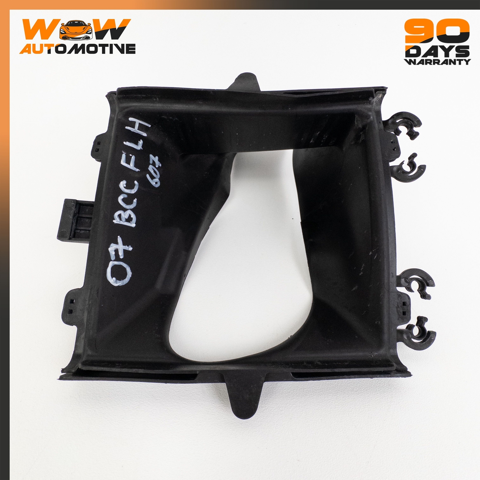 04-11 BENTLEY CONTINENTAL GTC LEFT AIR GUIDE DUCT CHARGE COOLER SEALING TAPE OEM