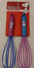 Peanuts Snoopy 2 Pack Whisks Bundle Kitchen Set Cute Love Fun Celebrate Birthday