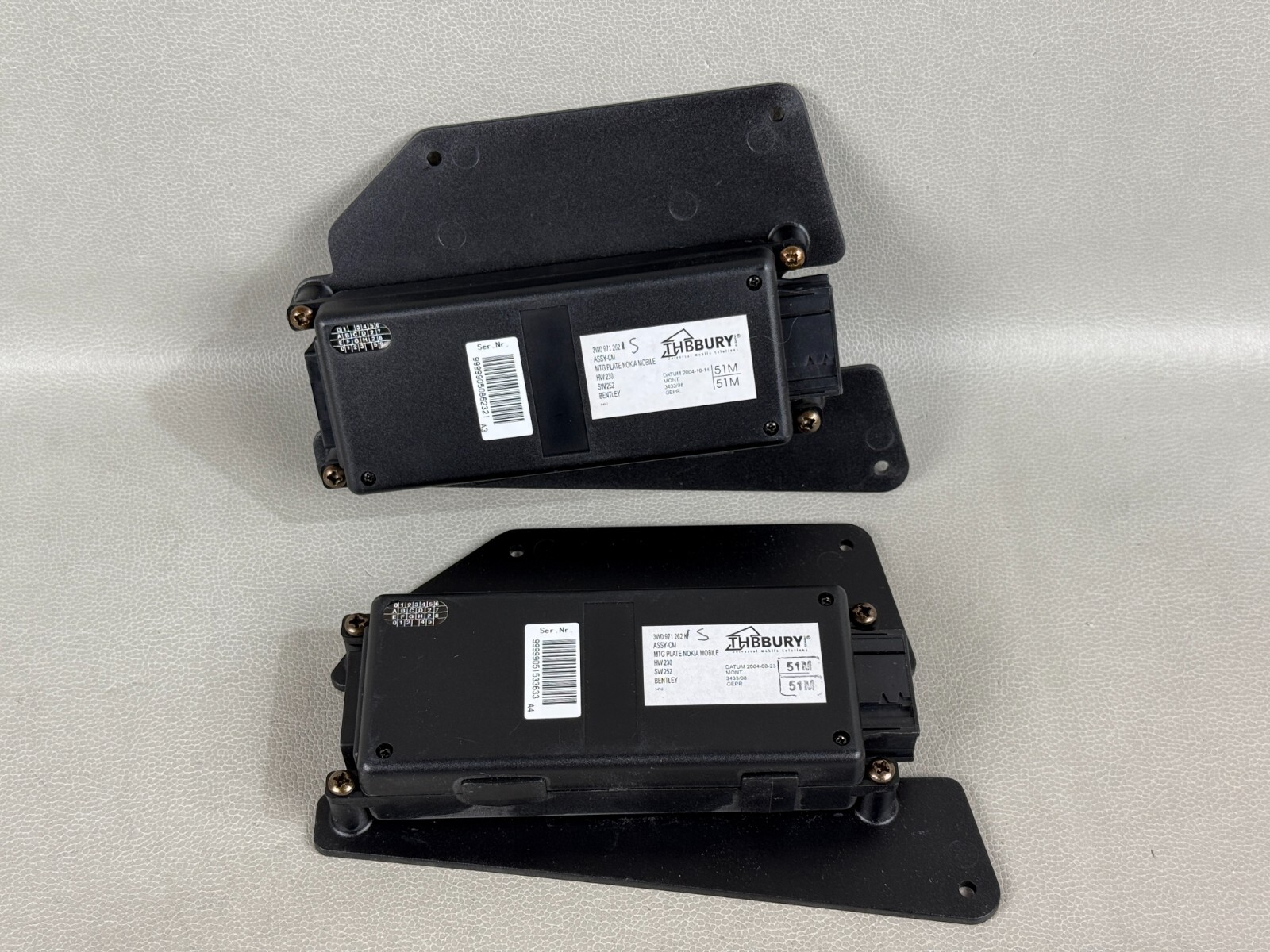 NEW! BENTLEY CONTINENTAL GT TELEMATIC PHONE COMMUNICATION MODULES COUNT-OF-2 OEM