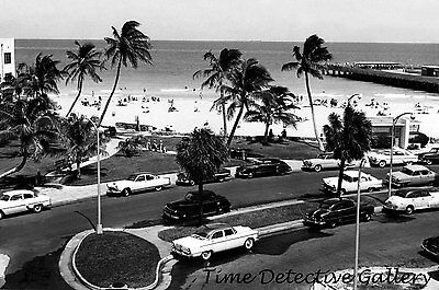 1953 South Beach Miami Florida Color Photograph