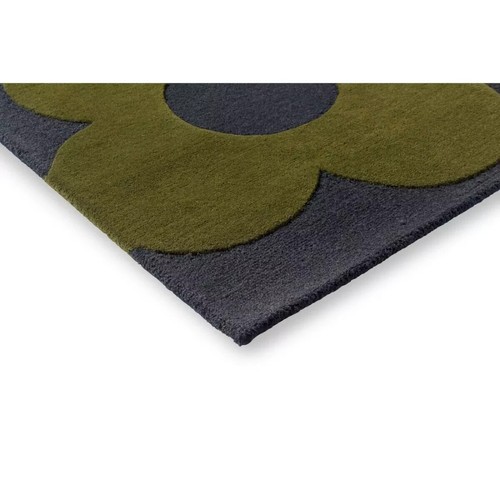 Rug Floral Hand Tufted Nz Wool Handmade Design Carpet For Living Room Hall Room, - Picture 4 of 5