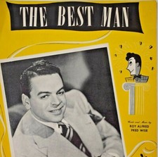 Sheet Music The Best Man Les Brown  Orchestra on Columbia Records 1946  PA-11