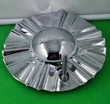 BIGG WHEELS   CENTER CAP # CAP565L190  CHROME  WHEELS  CENTER CAP 