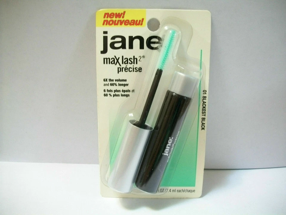 Máscara de pestañas precisa Jane Max Lash #01 negra más negra Foto 2 de 2