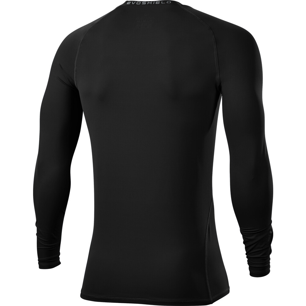 Lot de 2 chemises thermiques homme manches longues Pro noir POEDERBAAS
