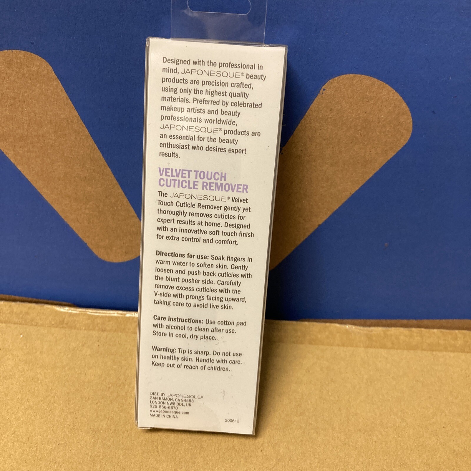 Japonesque Velvet Touch Cuticle Remover for sale online eBay