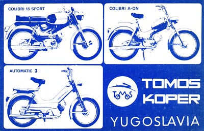 Colibri 15 Sport Colibri A-On Yugoslavia Tomas Koper QSL Radio Card Postcard