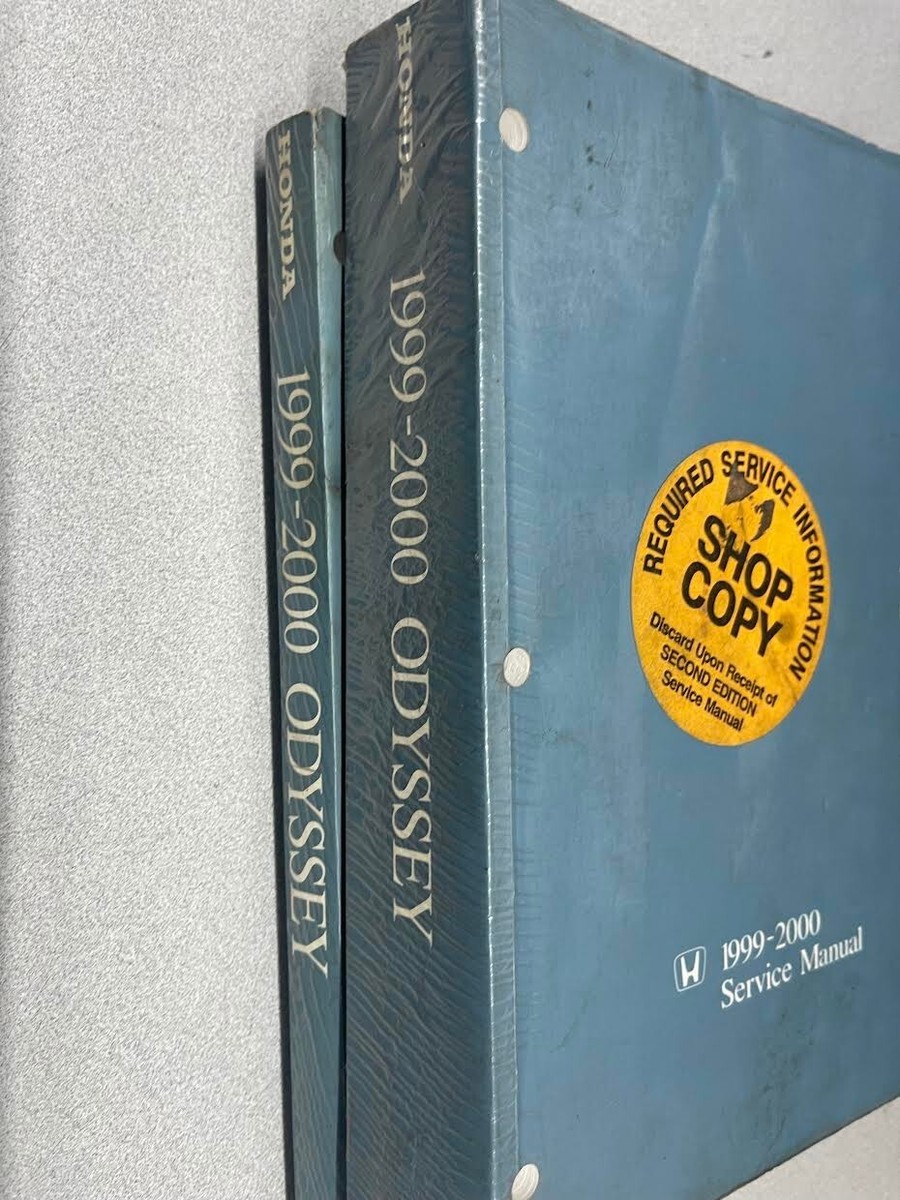 1999 2000 Honda ODYSSEY VAN Service Shop Workshop Repair Manual