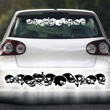 Skull 90cm Totenkopf Heckaufkleber B09 Auto Aufkleber Scheiben Tuning JDM dub