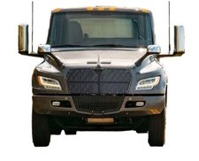 Premium 2 Zip 2023 & Newer International MV Series Winter Front Grille Cover