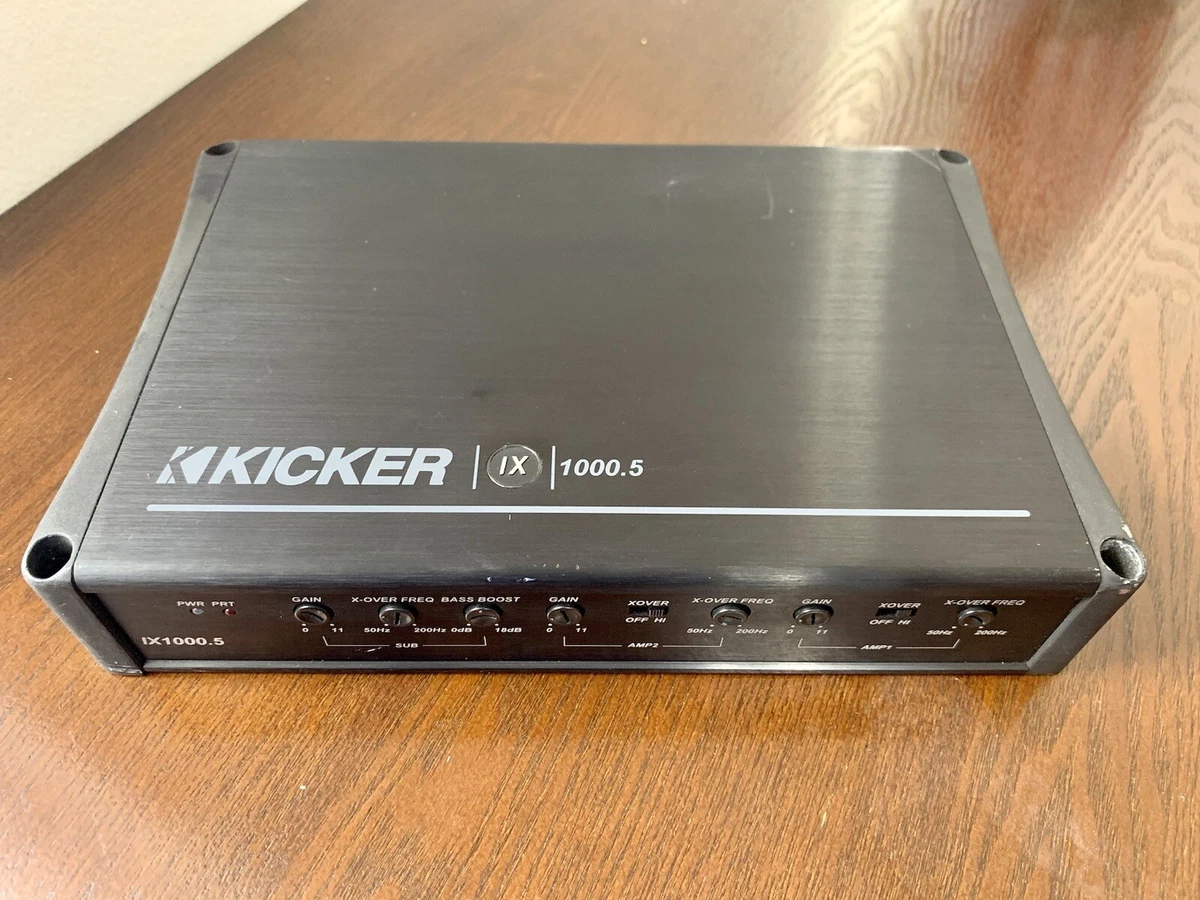 Kicker 1000 Watts Channel Class D System Car Amplifier, 51 OFF