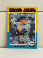 2024 Topps Heritage High Number Cam Eden RC MINI Parallel #678 Blue Jays
