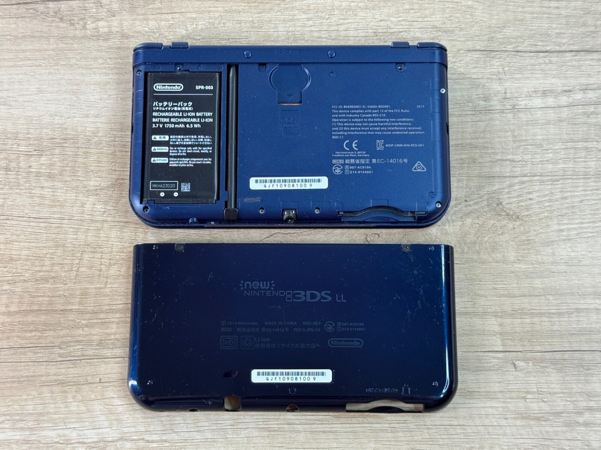 Nintendo New 3DS XL Metallic Blue Console Japan ver J2240 | eBay