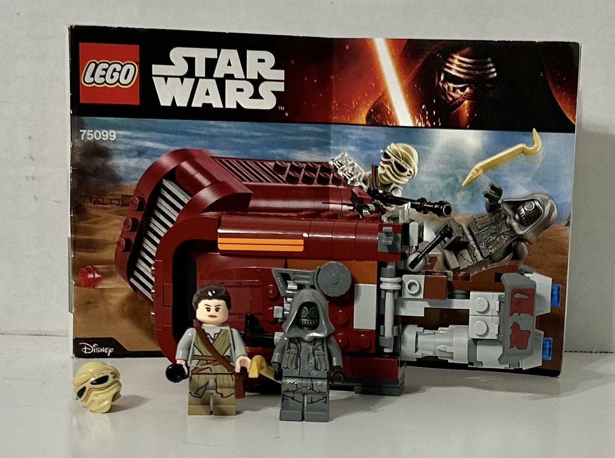 LEGO (75099) Star Wars: Rey's Speeder Complete With Instructions
