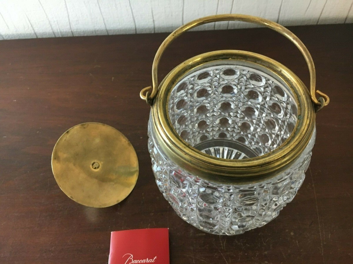 Pot Couvert En Cristal De Baccarat