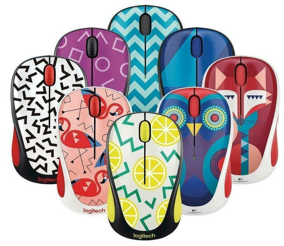 Logitech M317 Wireless Optical Mouse Many New Colors To Choose From M325 M185 - Image 2 of 4