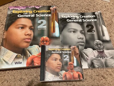 Exploring creation with general science, 2nd edition textbook cd tests solutions
