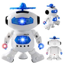 Toys For Boys Kids Children Rotating Glowing Dancing Robot for 3-10 Years Old Ag