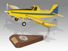 Air Tractor 402B Desk Wood Airplane New Model Small Scale 1/48