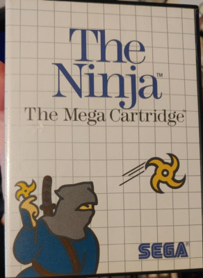 The Ninja  (1986) Sega Master System (Modul, Manual, Box) working classic CIB