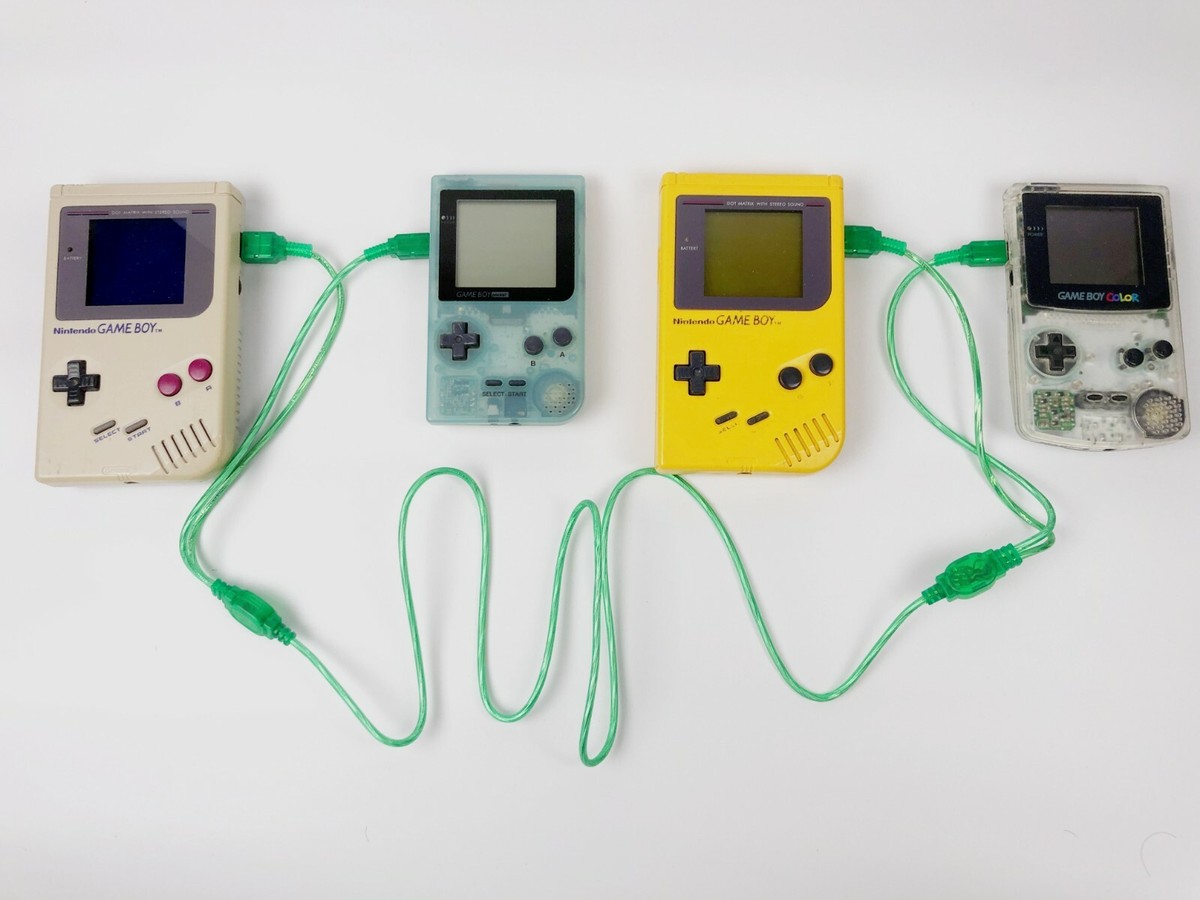 2/4 Player Link Cable for Game Boy Color, Printer DMG (GBP