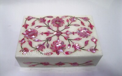 15.2x10.2cm Mop Inlay Arbeit Schmuckstück Verpackung Rechteckig Marmor Mehrzweck