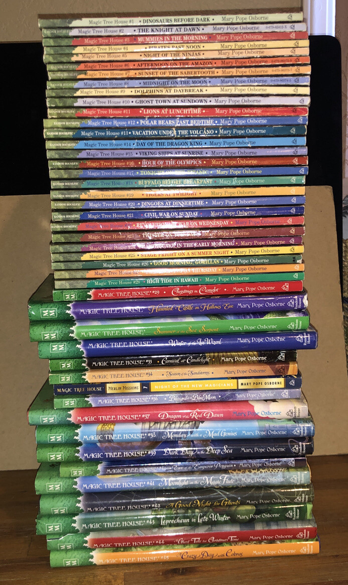 Magic Tree House HUGE LOT of 45 Magic 1-45 | eBay