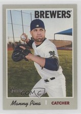 2019 Topps Heritage Manny Pina #333 0ka4
