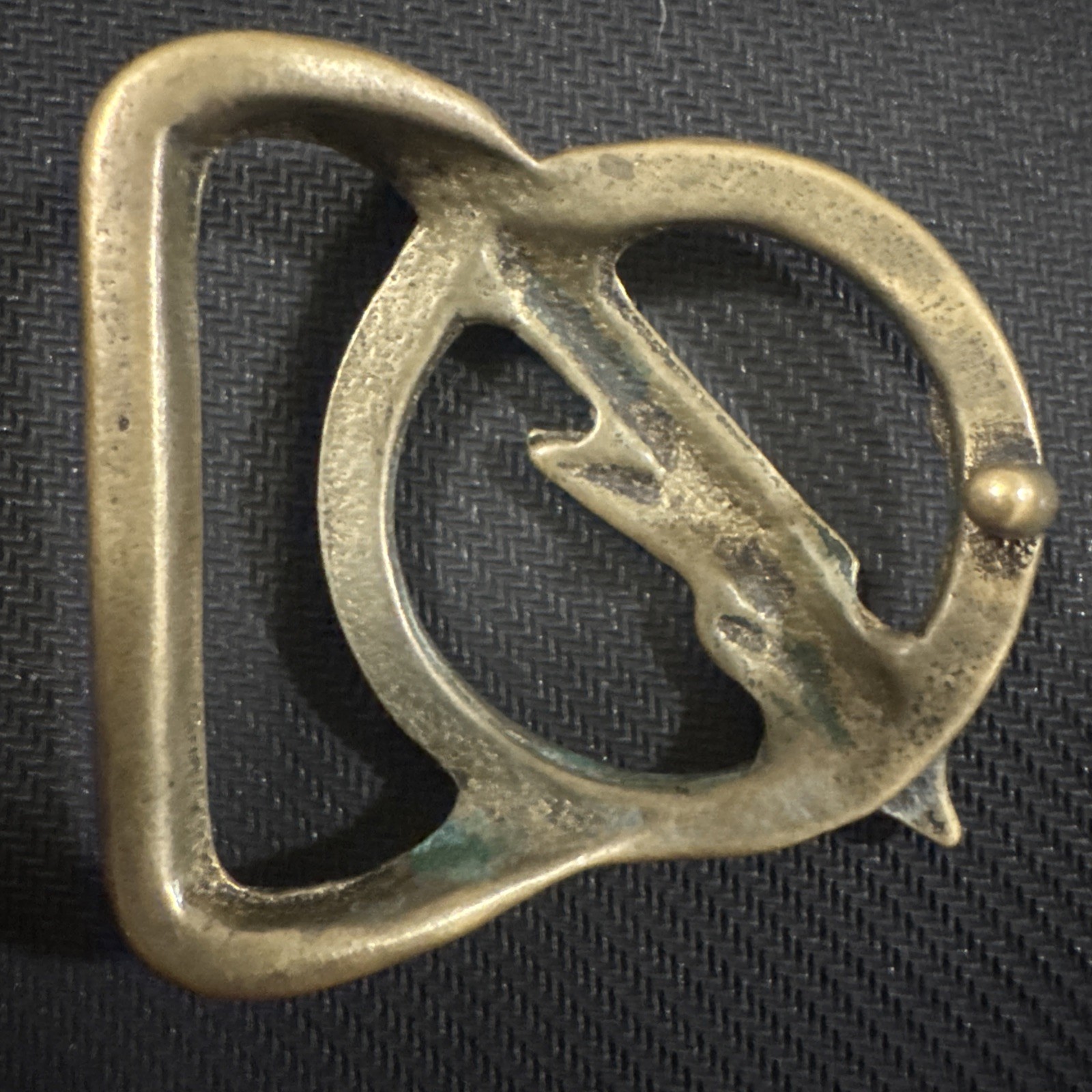 Trinity Solid Brass Rare Lightning Bolt 1970s Vin… - image 2