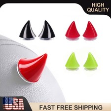 2pcs Car Motorcycle Helmet Devil Horn Silicone Decoration Universal Accessories 2pcs Car Motorcycle Helmet Devil Horn Silicone Decoration Universal Accessories