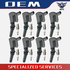 8X Ignition Coil Pack and Iridium Spark Plug For Ford F-150 4.6/5.4L DG508 SP479