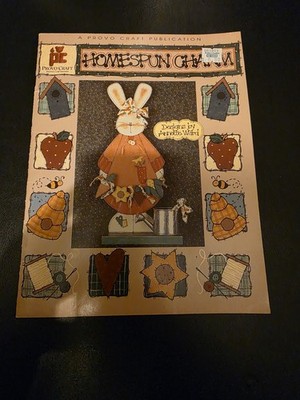 Homespun Charm ︱Painting Book︱Annette Ward︱Provo Craft︱1995