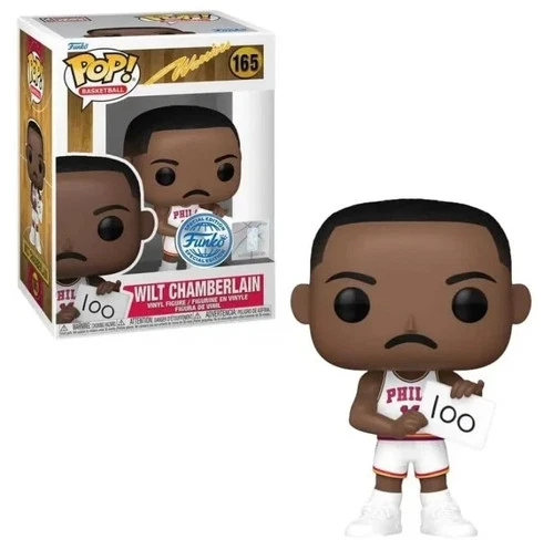 Funko POP! NBA: Wilt Chamberlain 1962 Philadelphia Warriors Funko Pop #165