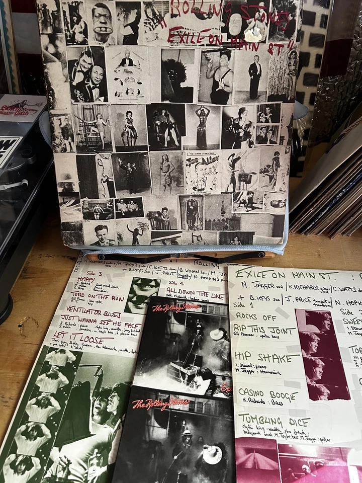 The Rolling Stones – Exile On Main St. (1972 PR Pressing) Unipak w/ POSTCARDS! - Image 2 of 4