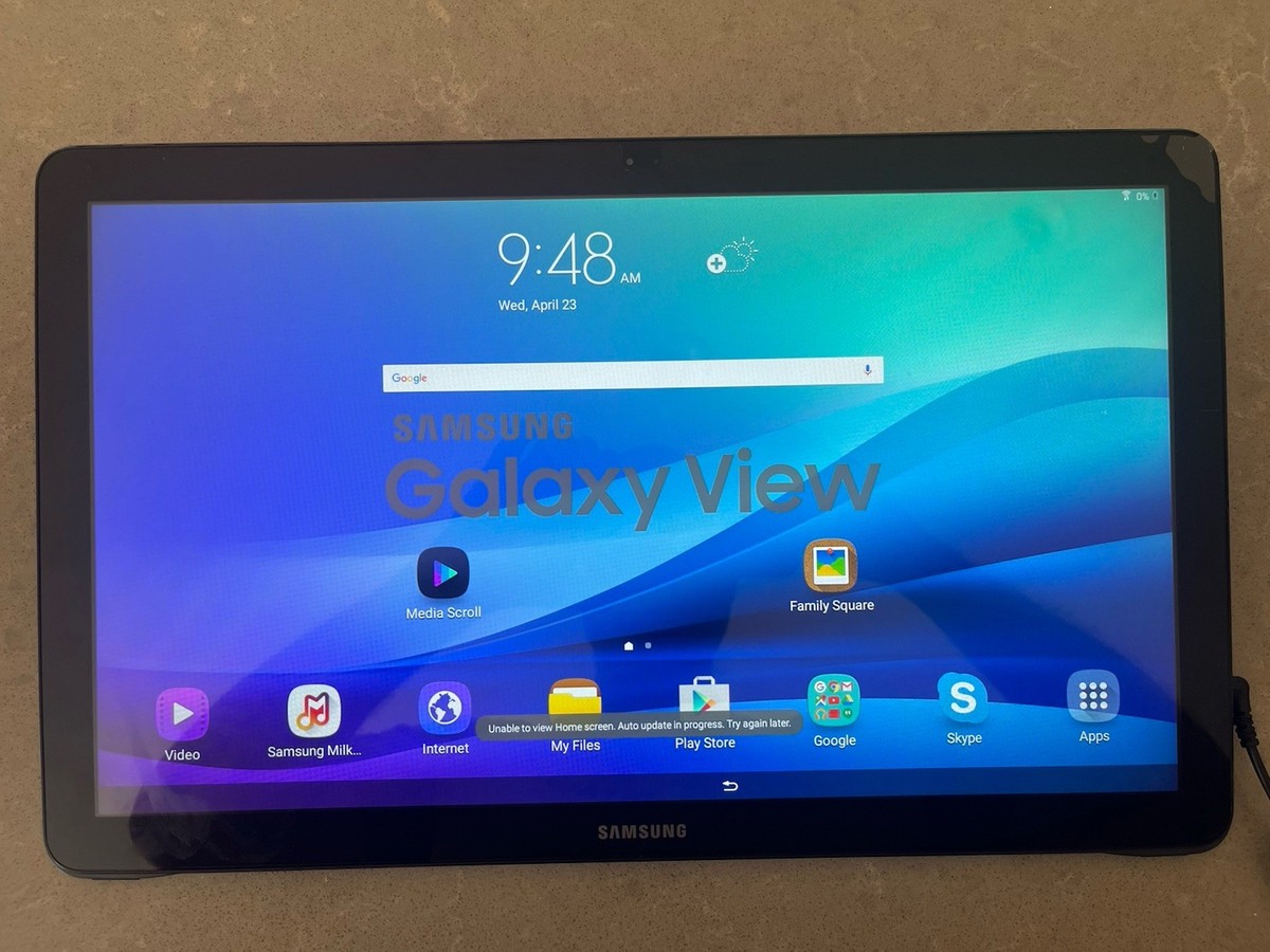 Samsung Galaxy View SM-T670 18.4 Inch 1920 x 1080 Wi-Fi 32GB