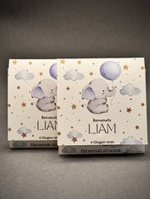 Bomboniera Personalizzata Nascita Bimbo/Bimba | Segnaposto Battesimo Cioccolato